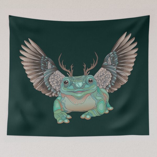 Item preview, Frog with Wings, Tiny Majestic designed and sold by O Grimley.