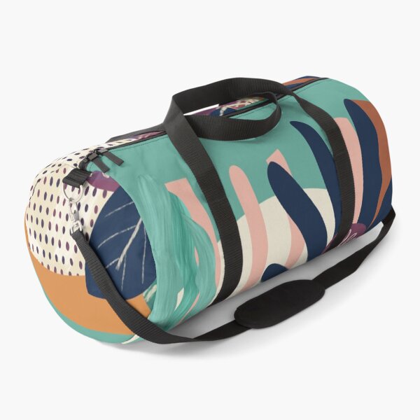 Item preview, Hamptons style potted plant abstract collage. designed and sold by LaBellCreative.