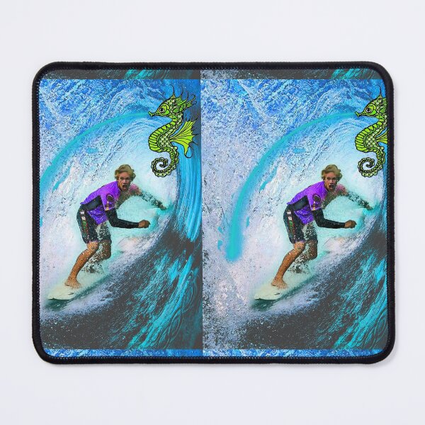 Item preview, espdzines surf seahorse. designed and sold by EspDzines.