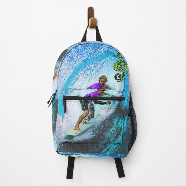 Item preview, espdzines surf seahorse. designed and sold by EspDzines.