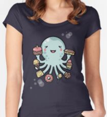 Room for Dessert? Women's Fitted Scoop T-Shirt