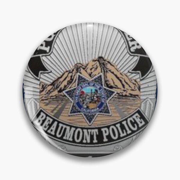 Item preview, Beaumont California Police Badge designed and sold by Lawrence Baird.