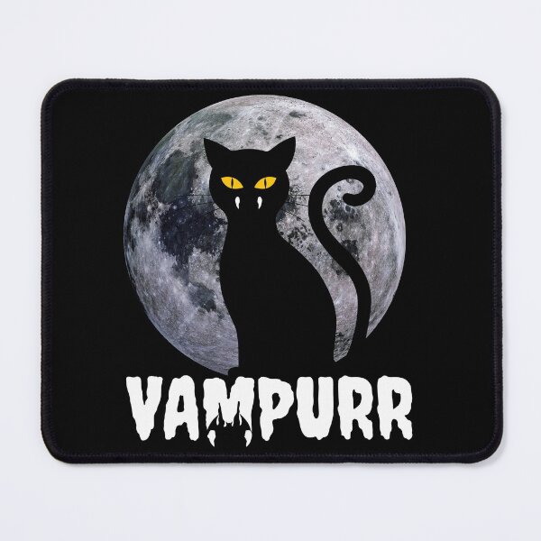 Item preview, Vampurr vampire cat halloween black designed and sold by Chaos-Touch.