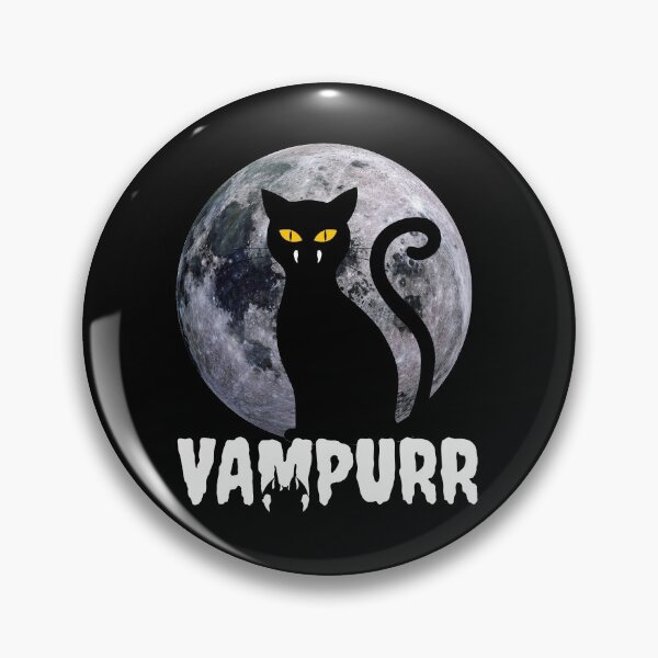 Item preview, Vampurr vampire cat halloween black designed and sold by Chaos-Touch.