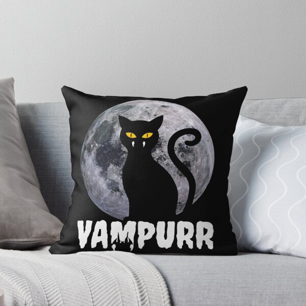 Item preview, Vampurr vampire cat halloween black designed and sold by Chaos-Touch.