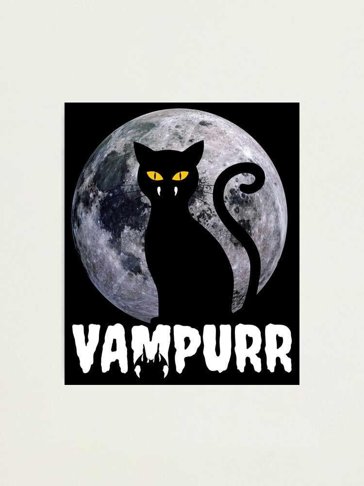 FREE shipping Vampurr Vampire Black Cat Halloween Cat Halloween