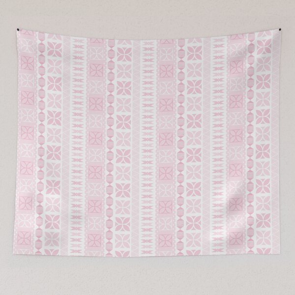 Item preview, Pasifika Alisi Pattern - Baby Pink designed and sold by lolomastudio.
