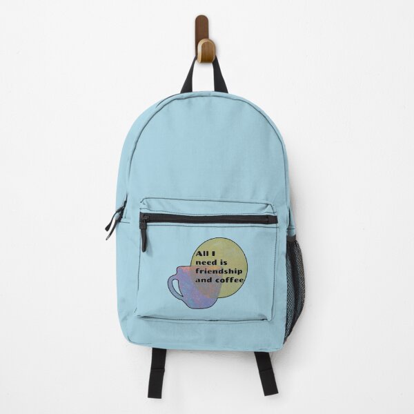 Item preview, All I need is friendship and coffee black text designed and sold by glowvim.