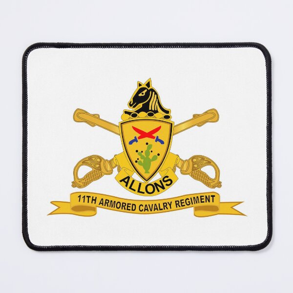 Item preview, Army  - 11th Armored Cavalry Regiment w Br - Ribbon designed and sold by Military Insignia Products.