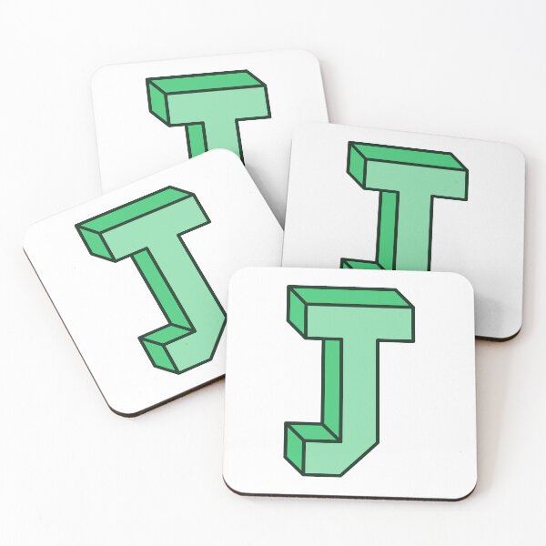 Item preview, Block Letter J designed and sold by RinozaRose.