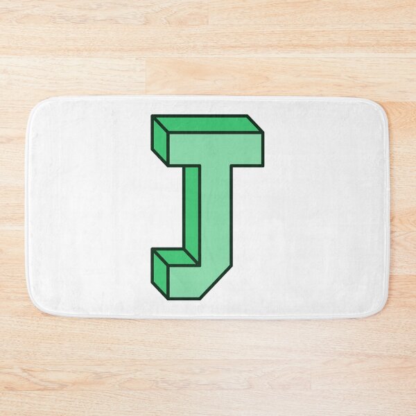 Item preview, Block Letter J designed and sold by RinozaRose.