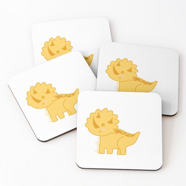 Item preview, Sunshine the triceratops  designed and sold by JustJessLynn.