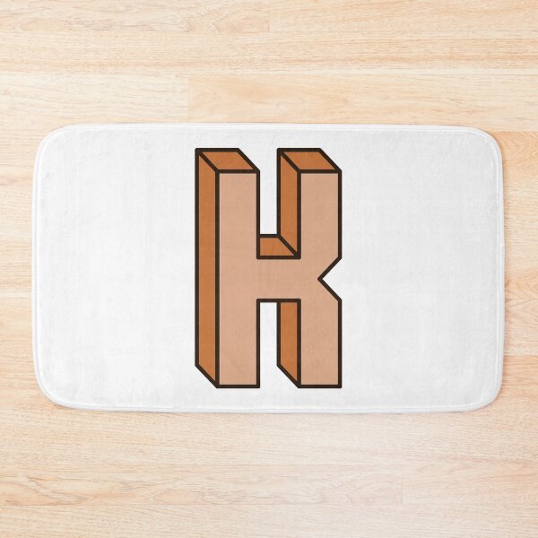 Item preview, Block Letter K designed and sold by RinozaRose.