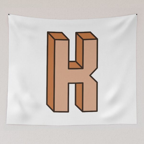 Item preview, Block Letter K designed and sold by RinozaRose.