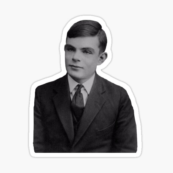 Alan Turing Sticker