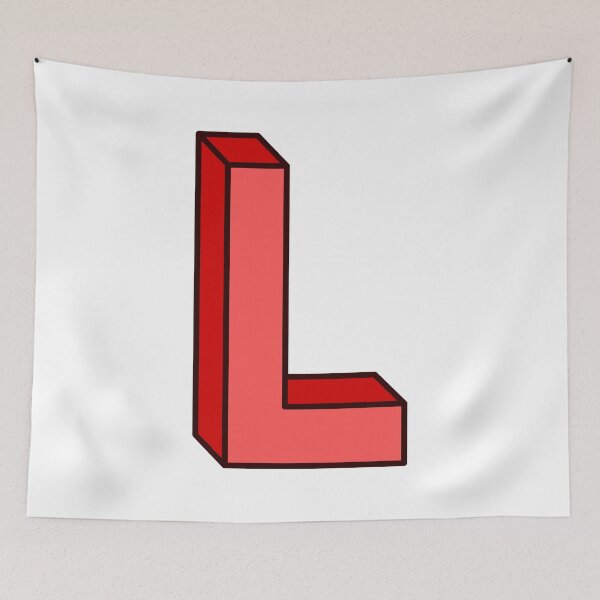 Item preview, Block Letter L designed and sold by RinozaRose.