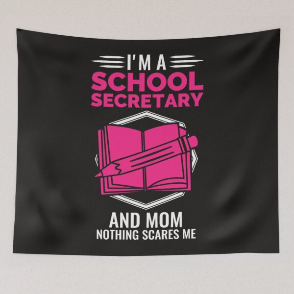 Item preview, School secretary mom nothing scare me designed and sold by Themngocbao.