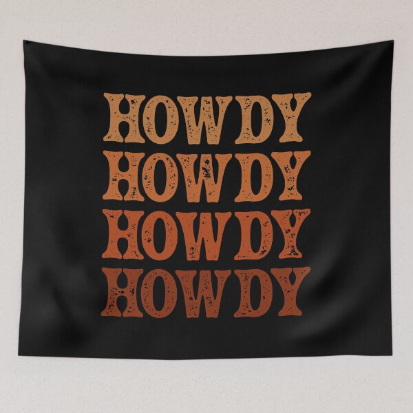 Item preview, Howdy Rodeo Western Country Vintage Southern cowgirl designed and sold by Go-Fun.