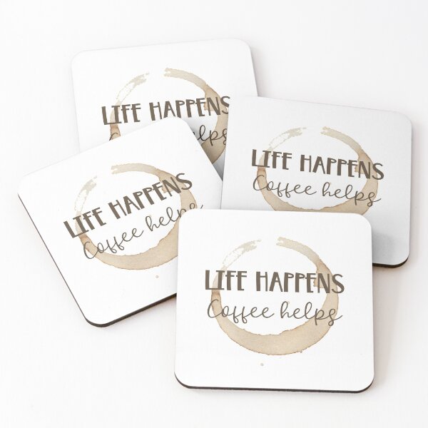 Item preview, Life Happens Coffee Helps designed and sold by JanesCreations.
