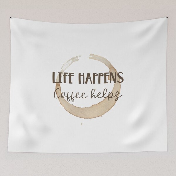 Item preview, Life Happens Coffee Helps designed and sold by JanesCreations.