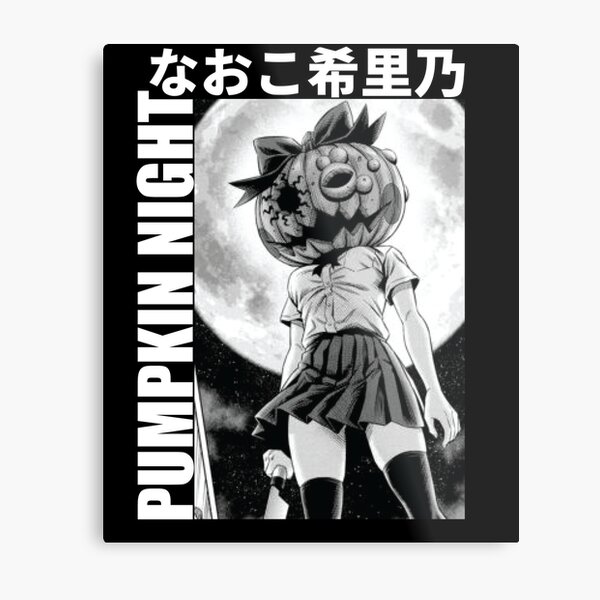 Naoko Kirino Pumpkin Night Anime Metal Print For Sale By Baka Husbando Redbubble