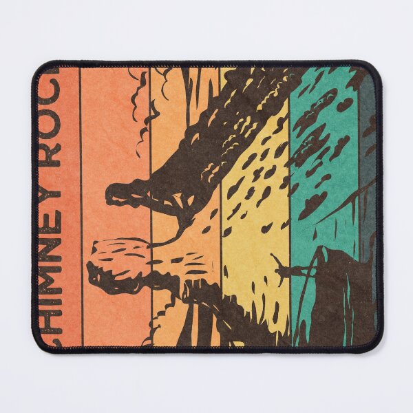 Item preview, Chimney Rock National Monument - Retro Sunset designed and sold by JordanHolmes.