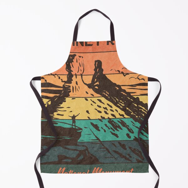 Item preview, Chimney Rock National Monument - Retro Sunset designed and sold by JordanHolmes.