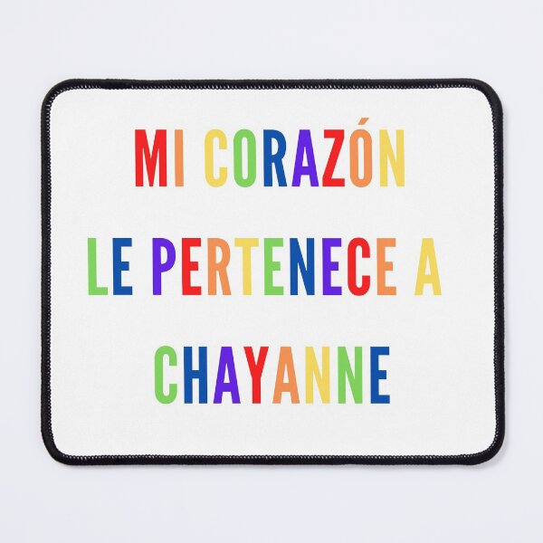 Item preview, MI CORAZÓN LE PERTENECE A CHAYANNE FUNNY LATINO designed and sold by saintmosi.