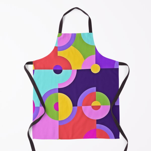 Item preview, Fun Purple Blue Green and Pink Geometric Shapes designed and sold by SeaChangeDesign.