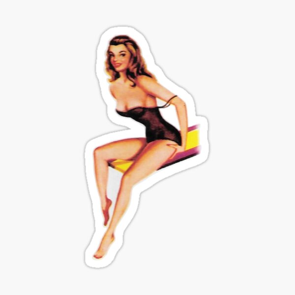 Sexy Pinup Stickers for Sale