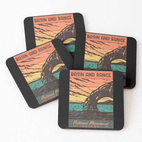 Item preview, Basin And Range National Monument - Retro Sunset designed and sold by JordanHolmes.