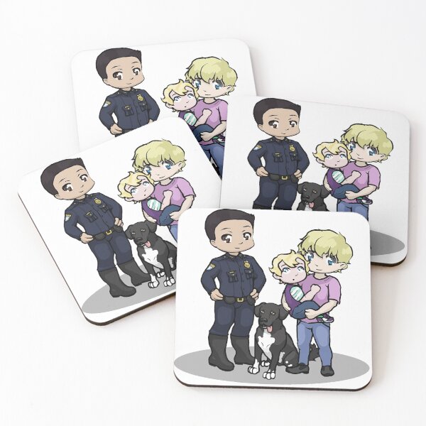 Item preview, Mark, Saul, Tony, and Bubbles designed and sold by baandjulia.