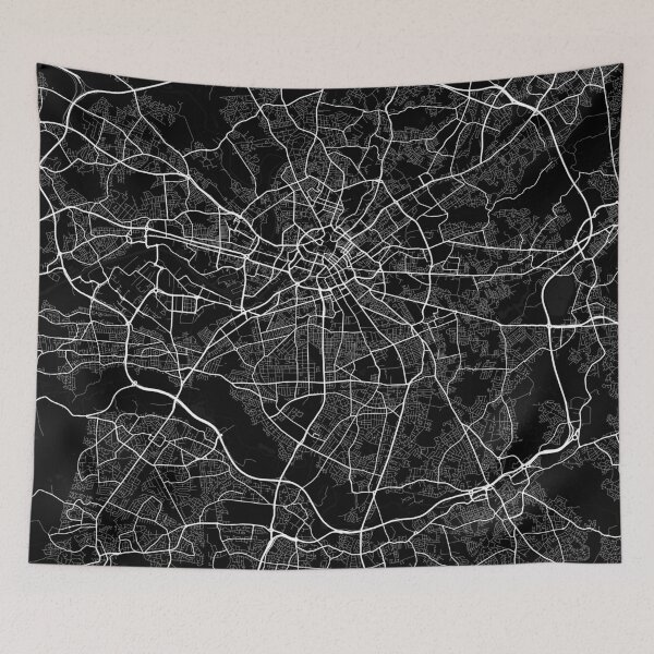 Item preview, Manchester City Map of England - Full Moon designed and sold by deMAP.
