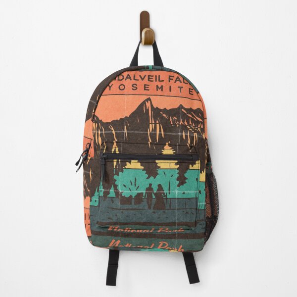 Item preview, Bridalveil Falls Yosemite National Park - Retro Sunset designed and sold by JordanHolmes.