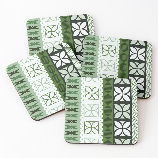 Item preview, Pasifika Alisi Pattern - Green designed and sold by lolomastudio.