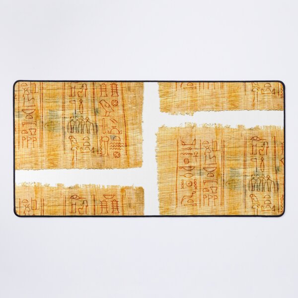 Item preview, Egyptian papyrus with hieroglyphs, manuscript from The Karnak temple, Luxor, Egypt. designed and sold by MysticaLink.