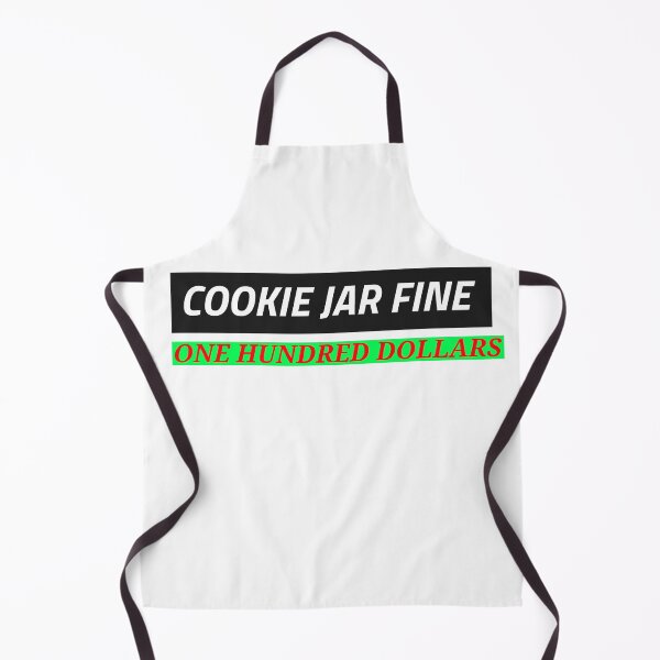 Item preview, COOKIE JAR FINE ONE HUNDRED DOLLARS STICKER designed and sold by BestCoolStuff.