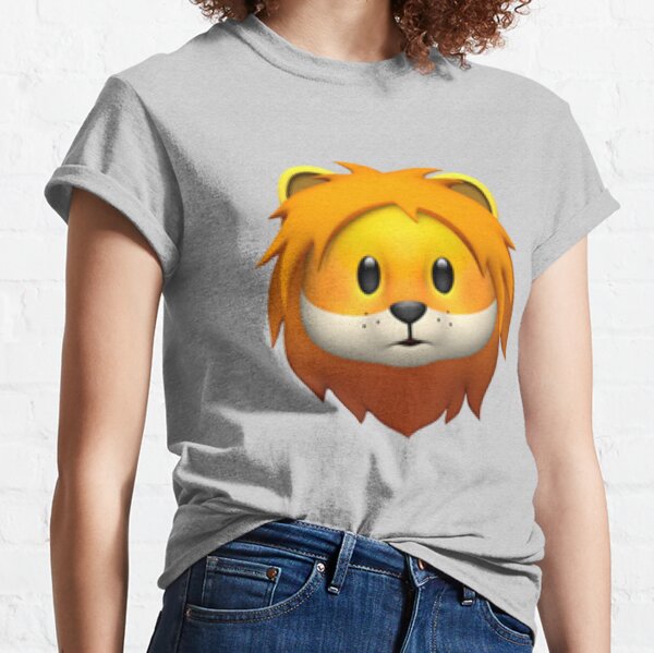 Lion Face Emoji Classic T-Shirt