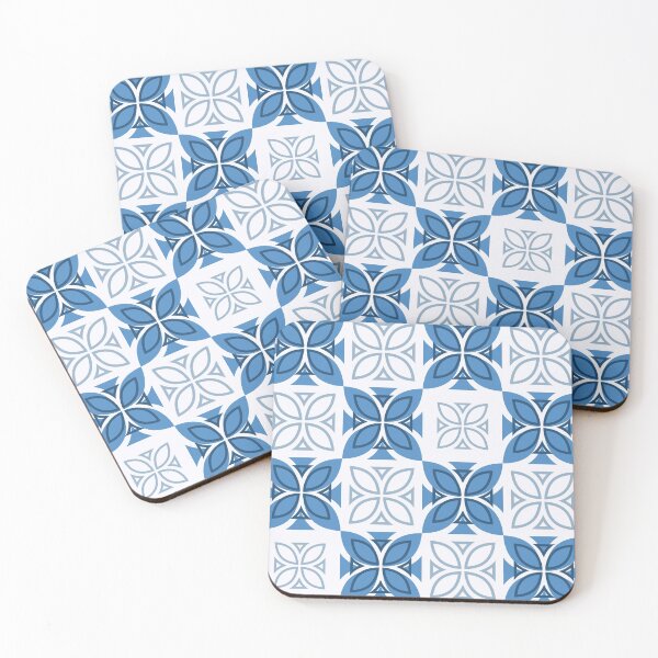 Item preview, Pasifika Nonu 1 Pattern - Blues designed and sold by lolomastudio.
