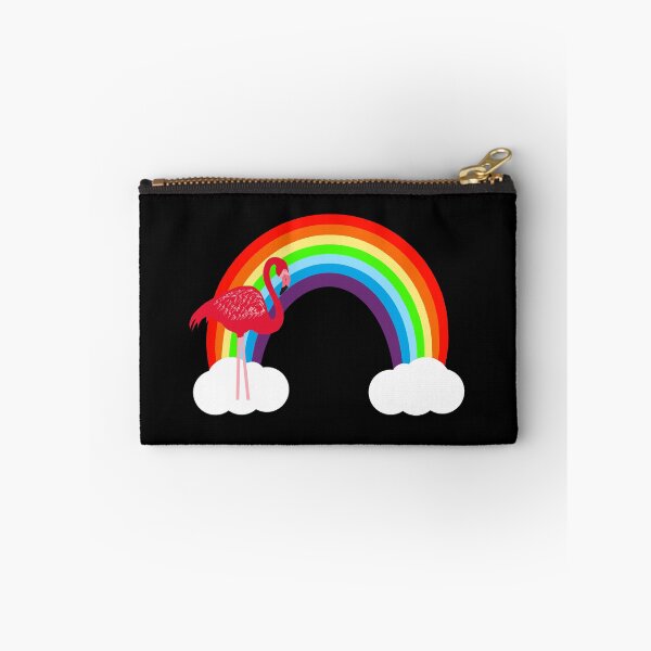 Item preview, Over a Flamingo Rainbow designed and sold by BeachBumFamily.