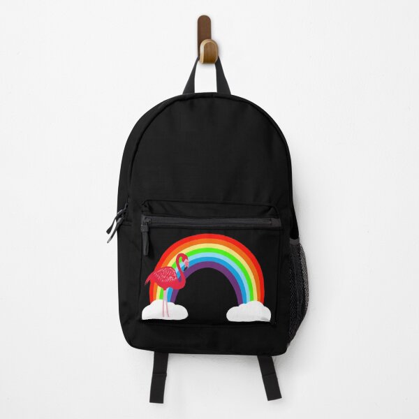 Item preview, Over a Flamingo Rainbow designed and sold by BeachBumFamily.