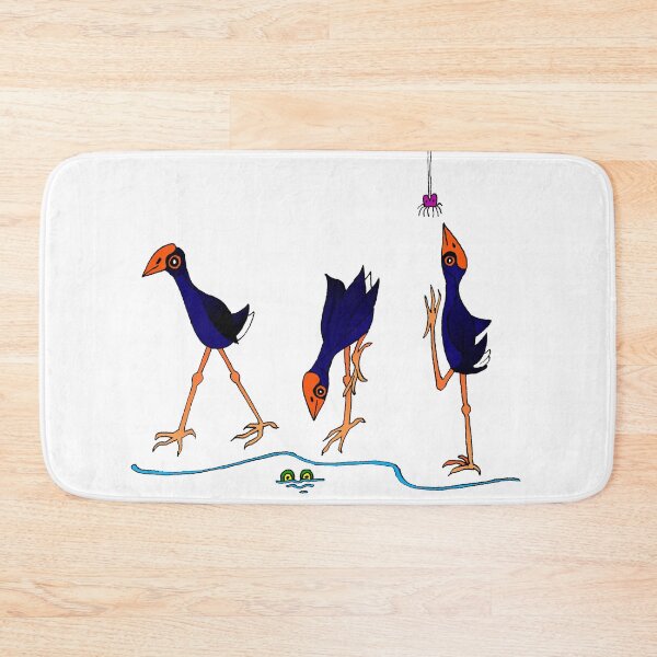 Item preview, Pukeko designed and sold by Linda Bassett.
