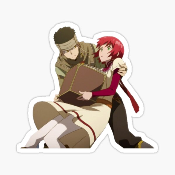 Snow White Shirayuki and Obi Sticker