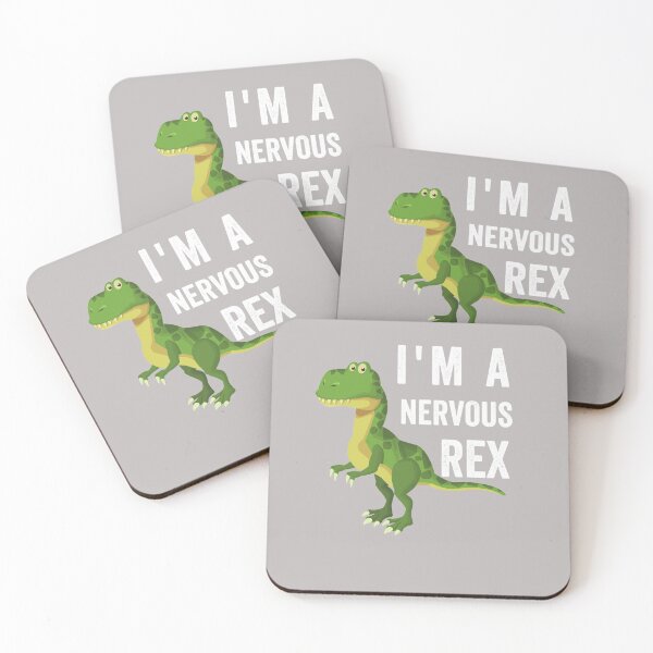 Item preview, I'm A Nervous Rex, Funny T-Rex Pun. designed and sold by GulQari.