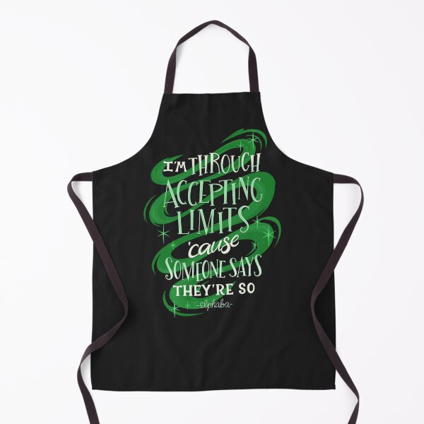 Item preview, Wicked Defying Gravity Elphaba Musical Quote designed and sold by Kit Cronk.