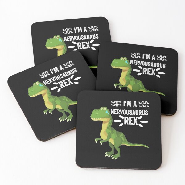 Item preview,   I'm A Nervous Rex, Funny T-Rex Pun. designed and sold by GulQari.