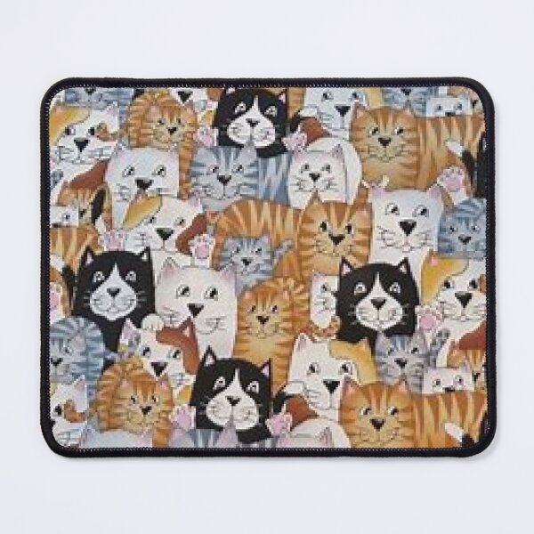 Item preview, Bunch of Cats on Stickers, Family Apparel, Accessories, Home Decor. https://lduke47.redbubble.com designed and sold by lduke47.