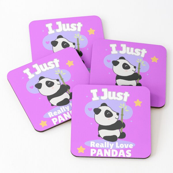 Item preview, I Just Really Love Pandas designed and sold by VJKTees.