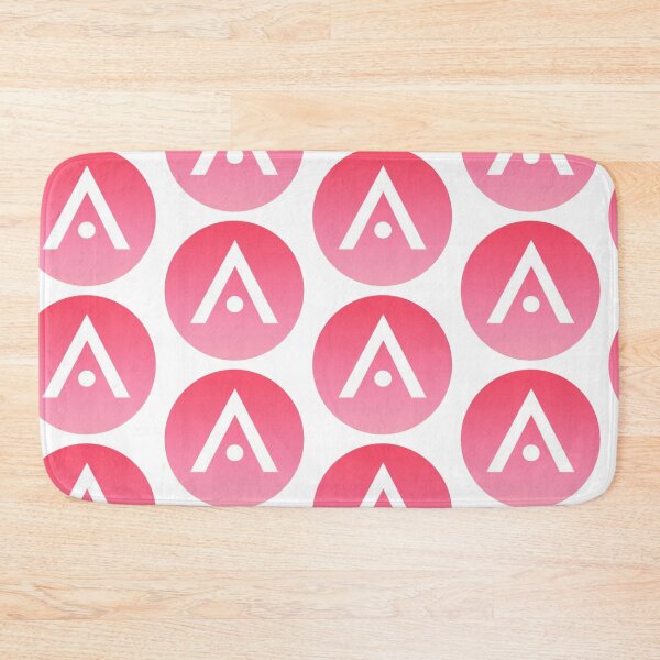 Item preview, Bright Pink Ombré Aveda Logo designed and sold by Dalaura.