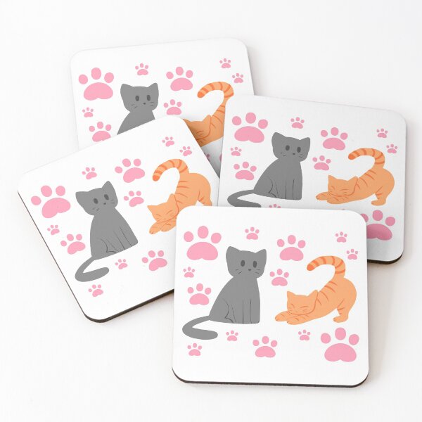 Item preview, Cats and Pawprints designed and sold by eleanorose123.